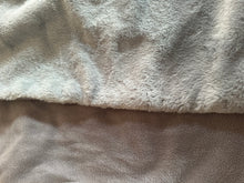 Load image into Gallery viewer, SAMPLE Grey faux fur blanket 150 x 110cm ()