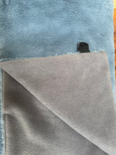 Load image into Gallery viewer, Luxury Faux Fur Dog Blanket - Slate blue