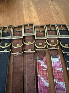 *PRICED TO CLEAR* Cork Collars