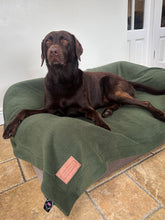 Load image into Gallery viewer, Polar Fleece Blanket - Forest green