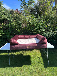 *Limited Edition* The Lounger Bed - Maroon