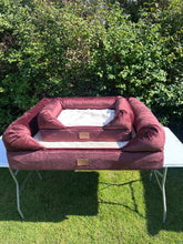 Load image into Gallery viewer, *Limited Edition* The Lounger Bed - Maroon