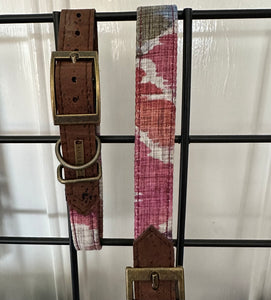 *PRICED TO CLEAR* Cork/Fabric Collars