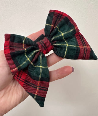 Christmas Bow - Tartan