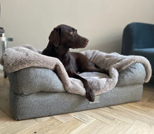 Load image into Gallery viewer, *NEW* Luxury Faux Fur Dog Blanket - Light Grey