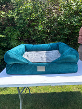 Load image into Gallery viewer, *READY TO GO* SMALL TEAL LOUNGER