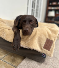 Load image into Gallery viewer, *NEW* Luxury Faux Fur Dog Blanket - Honey