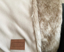 Load image into Gallery viewer, Luxury Faux Fur Dog Blanket - Brown Mix