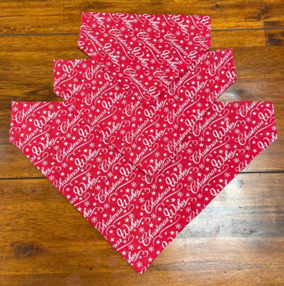 Christmas Wishes Pattern Bandana