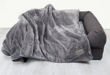 Load image into Gallery viewer, Cosy Plush Dog Blanket - Grey