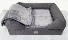 Load image into Gallery viewer, Cosy Plush Dog Blanket - Grey