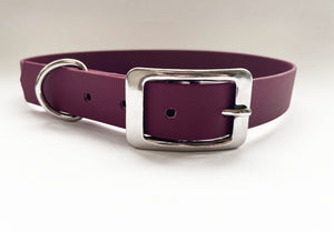 Biothane Waterproof Collar - Wine Red