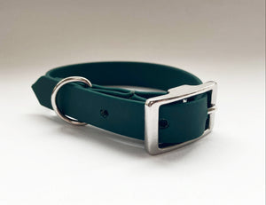 Biothane Waterproof Collar - Forest Green