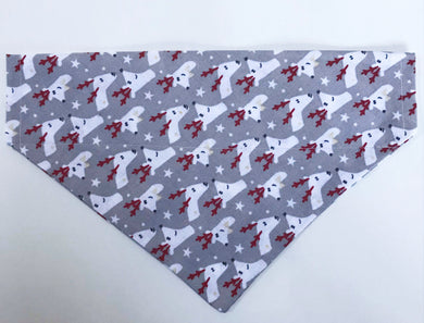 Happy Reindeer Christmas Bandana