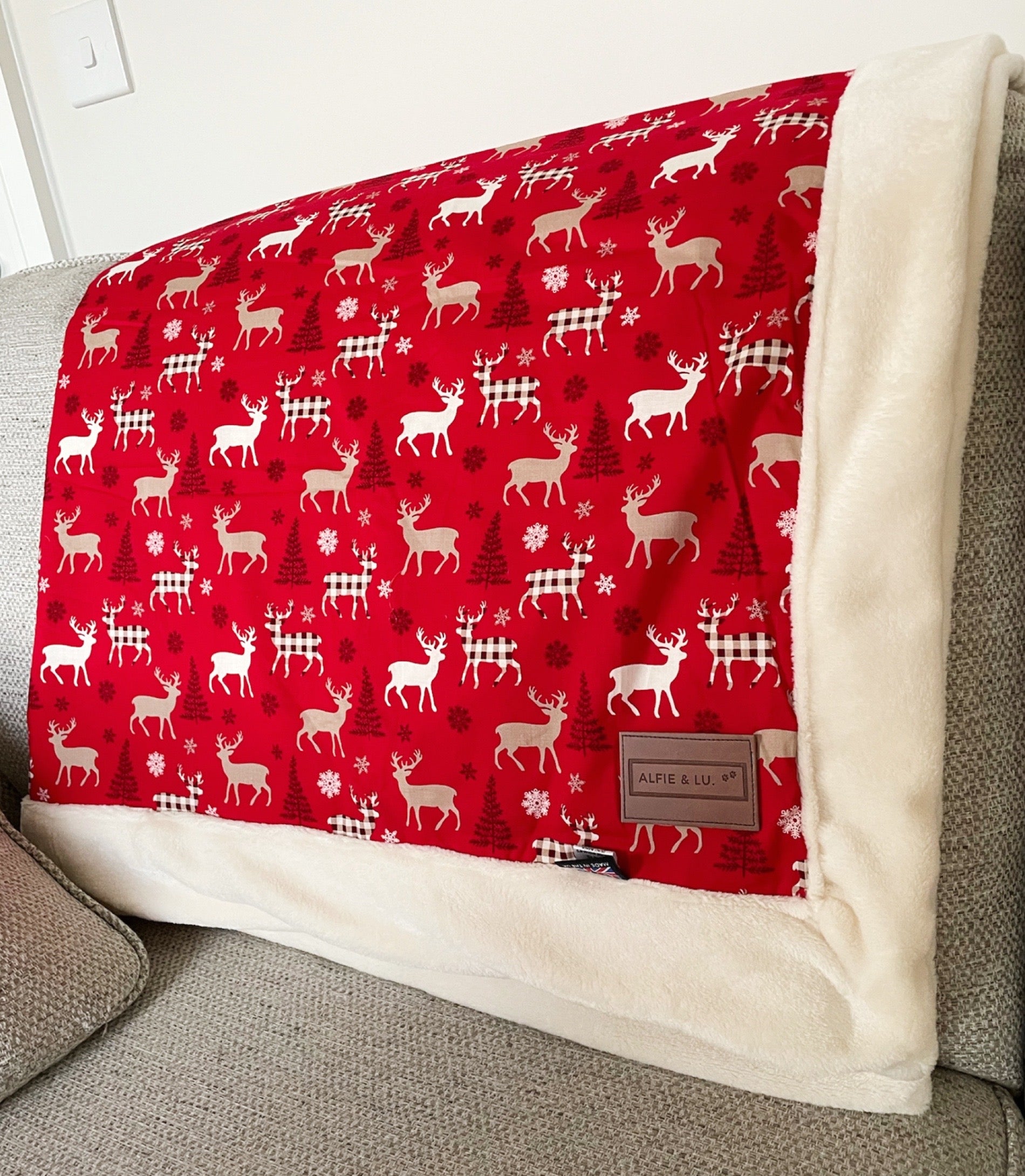 Christmas Blanket - Red