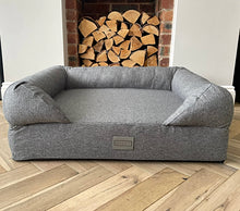 Load image into Gallery viewer, The Original Lounger Bed - Grey *New Fabrics*