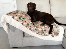 Load image into Gallery viewer, Christmas Blanket - Beige